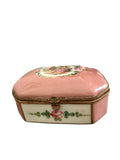 ✨ 19th Century French Hand-Painted Porcelain Casket Box ✨